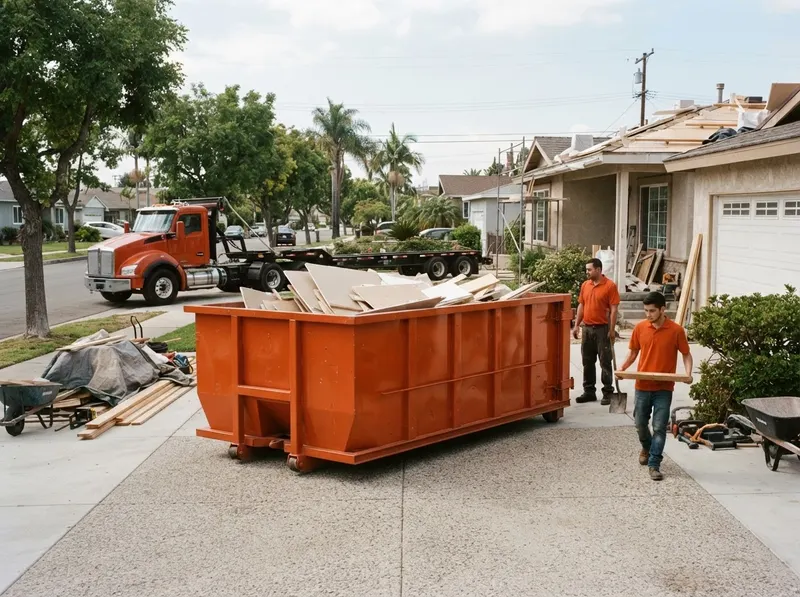 30-Yard Construction Dumpster in Long Beach,, CA