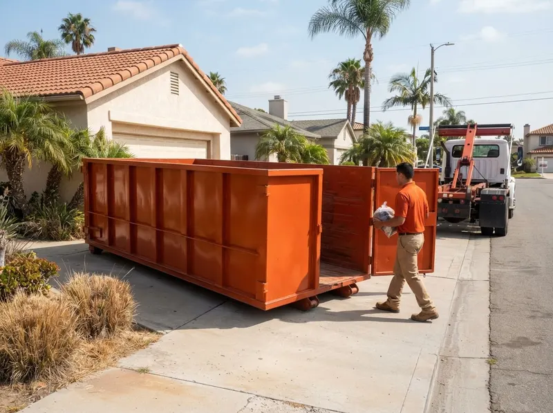 40-Yard Industrial Dumpster in Long Beach,, CA